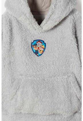 Buzo De Paw Patrol Cerrado Gris Para Niño 2T A 6T 3T