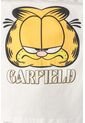 Camiseta De Garfield Oversized Fit Para Mujer XL de Nickelodeon