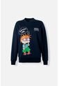 Buzo De Los Rugrats Cerrado Azul Para Mujer XS de Nickelodeon