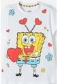 Pijama De Bob Esponja Pntalón Largo Amarillo Y Blanco Para Niña 12 de Nickelodeon