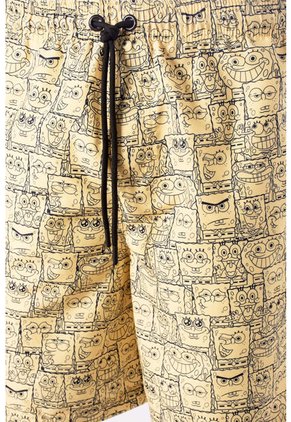 Pantaloneta De Baño De Bob Esponja Para Hombre XL
