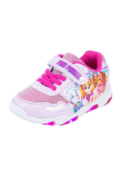Zapatos Deportivos Con Diseño De Paw Patrol Para Niña Pequeña Rosa Claro Nickelodeon 200868
