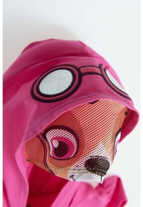 Camiseta De Paw Patrol Fucsia Con Capucha Para Niña 2T A 5T 4T