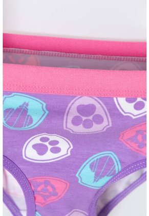 Pack X2 Panties Paw Patrol Blanco Y Morado Para Niña De 2T A 5T 2T