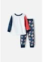 Pijama De Paw Patrol Manga Larga Azul Y Blanco Para Niño 2T A 5T 2T de Nickelodeon