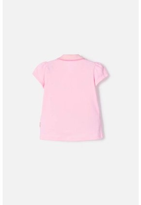 Camiseta Tipo Polo De Paw Patrol Rosada Para Niña 2T A 6T 5T