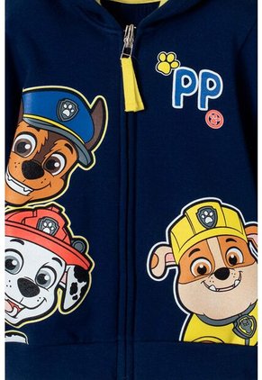 Buzo De Paw Patrol Azul Y Amarillo Con Capucha Para Niño 2T A 5T 4T