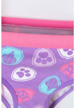 Pack X2 Panties Paw Patrol Blanco Y Morado Para Niña De 2T A 5T 4T