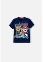 Camiseta De Paw Patrol Estampada Azul Para Niño De 2T A 5T 4T de Nickelodeon