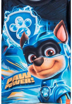 Camiseta De Paw Patrol Azul Manga Corta Para Niño 2T A 5T 4T