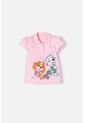 Camiseta Tipo Polo De Paw Patrol Rosada Para Niña 2T A 6T 5T de Nickelodeon