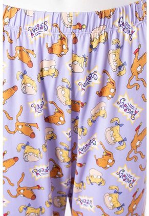 Pijama De Rugrats De Pantalón Largo Multicolor Para Mujer L