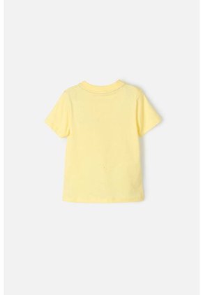 Camiseta De Paw Patrol Estampada Amarilla Para Niño De 2T A 5T 2T