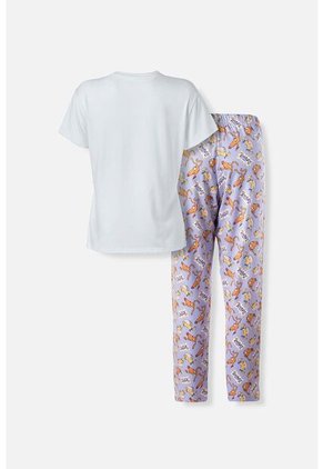 Pijama De Rugrats De Pantalón Largo Multicolor Para Mujer S