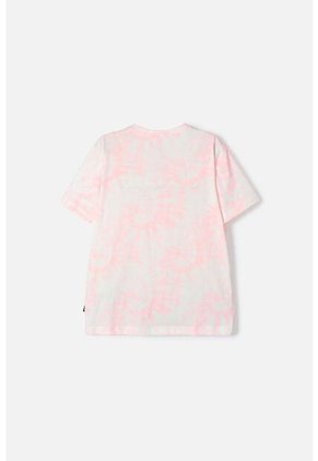 Camiseta De Bob Esponja Manga Corta Coral Para Niña 10