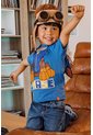 Camiseta De Paw Patrol Azul Manga Corta Para Niño 2T A 5T 2T de Nickelodeon