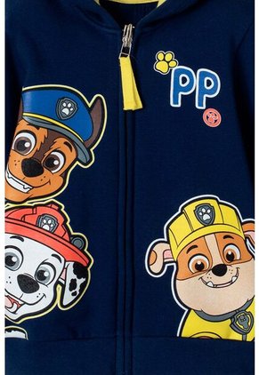 Buzo De Paw Patrol Azul Y Amarillo Con Capucha Para Niño 2T A 5T 3T