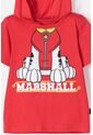 Camiseta De Paw Patrol Con Capucha Rojo Para Niño 2T A 6T 5T de Nickelodeon