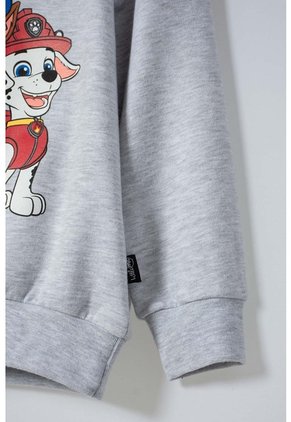 Conjunto De Paw Patrol Rojo Y Gris Jaspe Para Niño 2T A 6T 5T