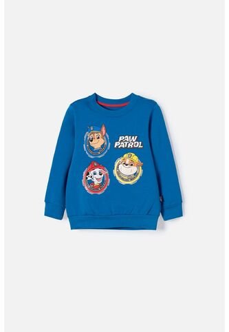 Buzo De Paw Patrol Cerrado Azul Para Niño 2T A 6T 5T Nickelodeon