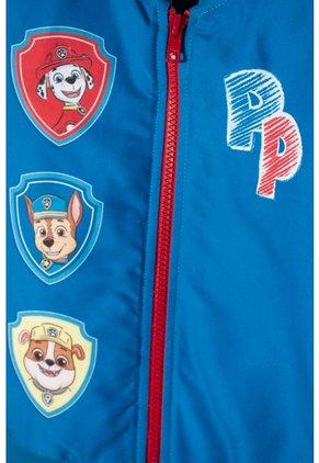 Chaqueta De Paw Patrol Con Cierre Azul Y Rojo Para Niño 2T A 5T 2T