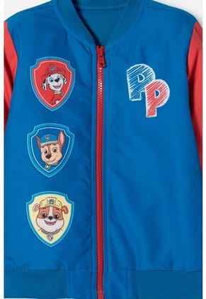 Chaqueta De Paw Patrol Con Cierre Azul Y Rojo Para Niño 2T A 5T 2T