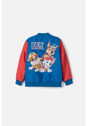 Chaqueta De Paw Patrol Con Cierre Azul Y Rojo Para Niño 2T A 5T 2T