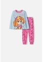 Pijama De Paw Patrol Manga Larga Multicolor Para Niña 2T A 5T 5T de Nickelodeon