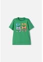 Camiseta De Tortugas Ninja Manga Corta Verde Para Niño 4 de Nickelodeon