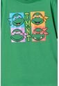 Camiseta De Tortugas Ninja Manga Corta Verde Para Niño 4 de Nickelodeon
