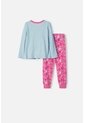 Pijama De Paw Patrol Manga Larga Multicolor Para Niña 2T A 5T 5T de Nickelodeon