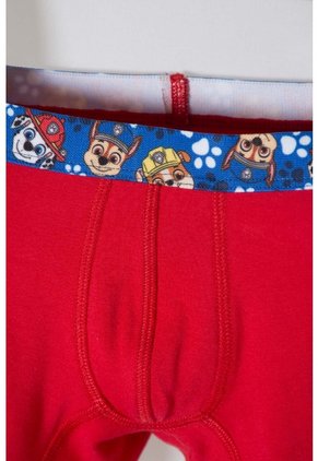Pack X2 Boxer De Paw Patrol Rojo Y Blanco Para Niño 2T A 6T 3T