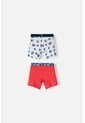 Pack X2 Boxer De Paw Patrol Rojo Y Blanco Para Niño 2T A 6T 3T de Nickelodeon