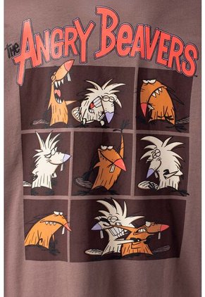 Camiseta De Nickelodeon Regular Fit Para Hombre M