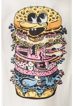 Camiseta De Bob Esponja Regular Fit Para Hombre S