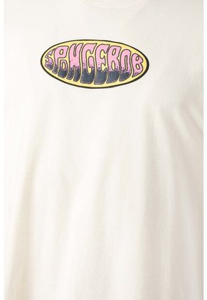 Camiseta De Bob Esponja Regular Fit Para Hombre S