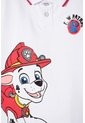 Camiseta Tipo Polo De Paw Patrol Blanco Para Niño 2T A 6T 3T de Nickelodeon
