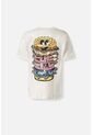 Camiseta De Bob Esponja Regular Fit Para Hombre S de Nickelodeon