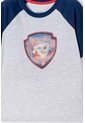 Camiseta De Paw Patrol Manga Corta Gris Para Niño 2T A 6T 3T de Nickelodeon