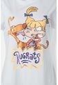 Pijama De Rugrats De Pantalón Largo Multicolor Para Mujer M de Nickelodeon