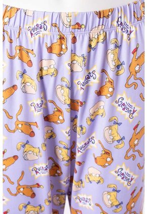 Pijama De Rugrats De Pantalón Largo Multicolor Para Mujer M