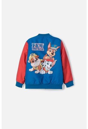 Chaqueta De Paw Patrol Con Cierre Azul Y Rojo Para Niño 2T A 5T 3T