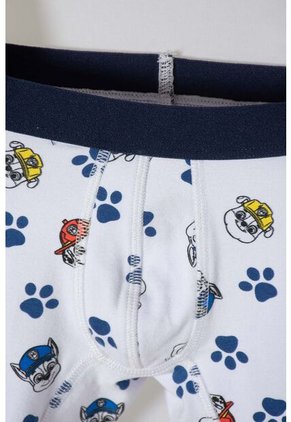 Pack X2 Boxer De Paw Patrol Rojo Y Blanco Para Niño 2T A 6T 2T