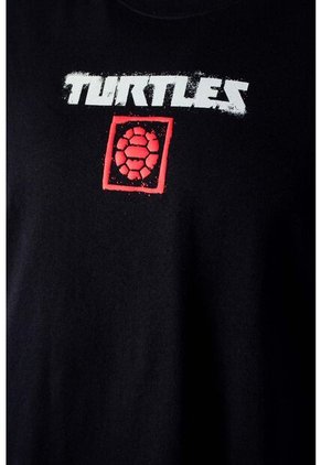 Camiseta De Las Tortugas Ninja Relax Fit Para Hombre M
