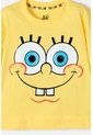 Camiseta De Bob Esponja Manga Corta Amarillo Para Niña 12 de Nickelodeon