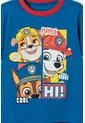 Pijama De Paw Patrol Con Pantalón Largo Azul Y Rojo Para Niño 2T A 6T 3T de Nickelodeon