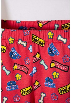 Pijama De Paw Patrol Con Pantalón Largo Azul Y Rojo Para Niño 2T A 6T 3T