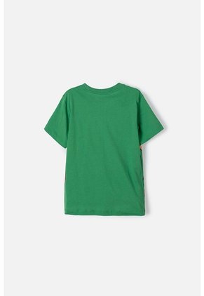 Camiseta De Las Tortugas Ninja Manga Corta Verde Para Niño 12