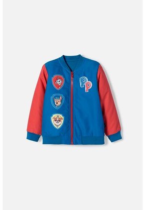Chaqueta De Paw Patrol Con Cierre Azul Y Rojo Para Niño 2T A 5T 2T