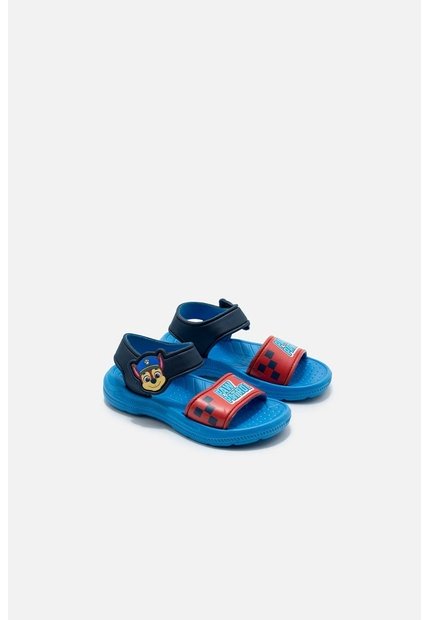 Sandalias De Paw Patrol Azul Y Rojo Para Niño 25